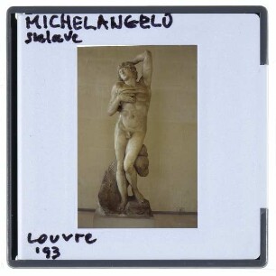Michelangelo, Sterbender Sklave (Paris Louvre)