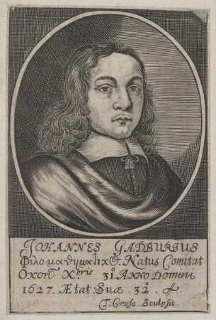 Bildnis des Johannes Gadburgius
