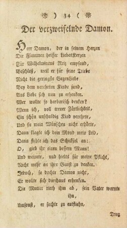 Der verzweifelte Damon