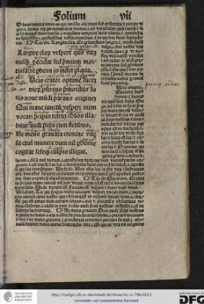 [L]ucis creator. Materia huius hymni est invocatio quam facit beatus Gregorius...