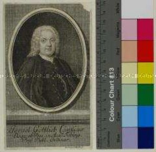 Porträt des Philosophen und Theologen Israel Gottlieb Canz