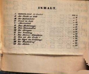 14 drei- u. vierstimmige Lieder : braven Schulkindern ... gewidmet ...