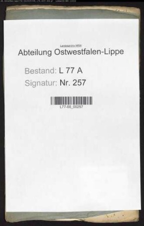 Teilnahmerecht des herrschaftlichen Richters zu Lage an der Ablegung der Fleckenrechnungen