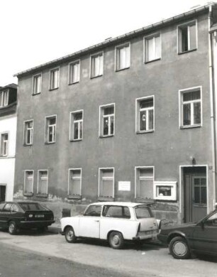 Marienberg, Scheffelstraße 8. Wohnhaus (Diakonisches Werk). Straßenansicht