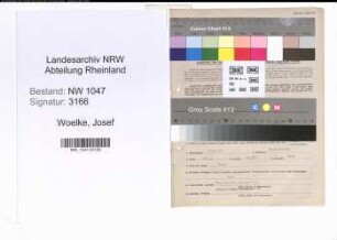 Entnazifizierung Josef Woelke , geb. 06.11.1910 (Elektriker)