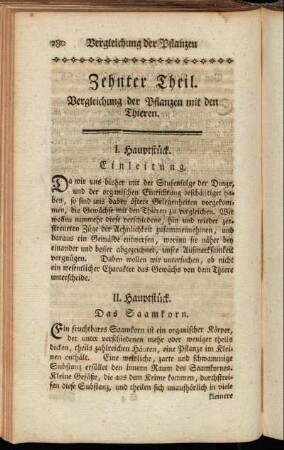 I. Hauptstück. Einleitung. - XXVI. Hauptstück. Die Structur.
