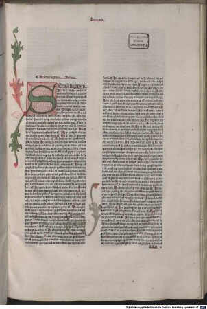 Lectura super prima et secunda parte Codicis, 2