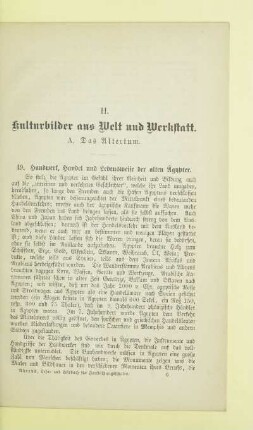 II. Kulturbilder aus Welt und Werkstatt