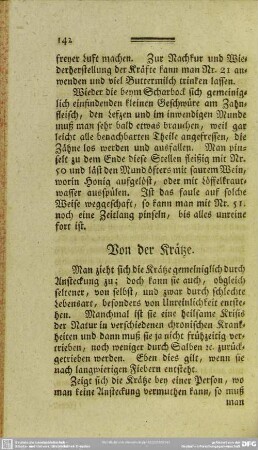 Von der Krätze