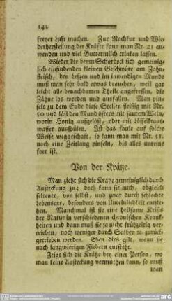 Von der Krätze