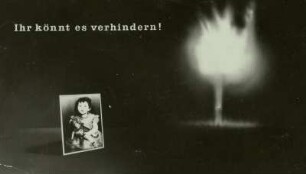 Frieden der Welt ("Ihr könnt es verhindern")