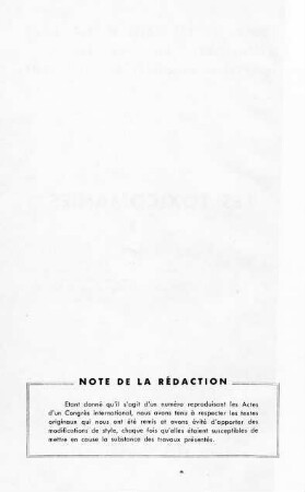 Note de la rédaction
