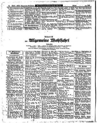 Allgemeine Wohlfahrt