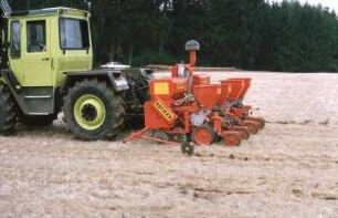 Fotografie: Mais, Mulchsaat, Einzelkornsämaschine