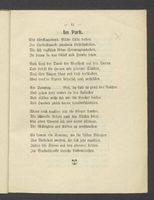 Im Park