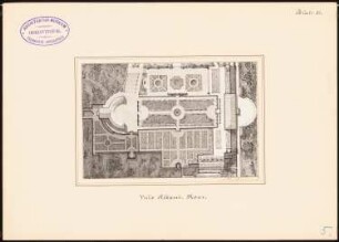 Villa Albani, Rom: Grundriss