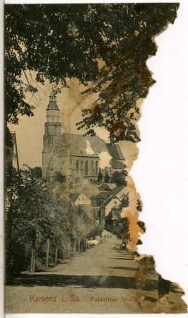 Kamenz. Pulsnitzer Straße