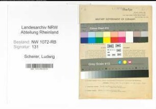 Entnazifizierung Ludwig Scherer , geb. 11.04.1891 (Ingenieur)
