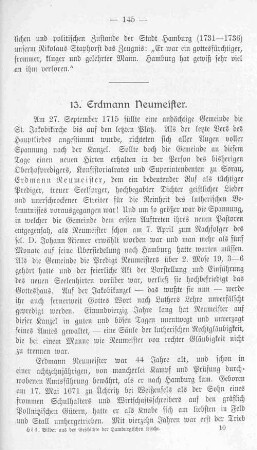 13. Erdmann Neumeister.