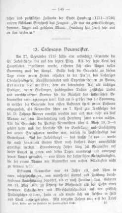 13. Erdmann Neumeister.