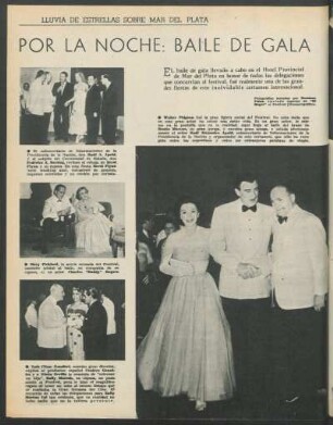 Por la noche: Baile de Gala