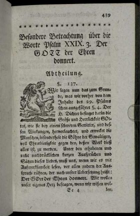 Abtheilung. §. 137.