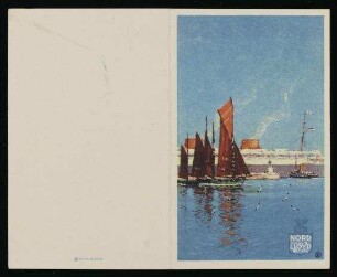 Essen am 2. Weihnachtstag 1929 auf dem Dampfer "Sierra Ventana"