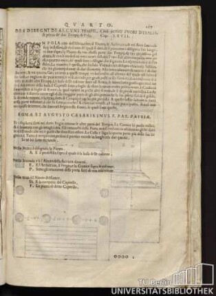 De disegni di Alcuni tempii Cap. XXVII