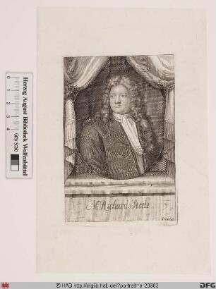 Bildnis Richard Steele (1715 Sir)