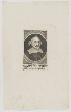 Bildnis des Lorenz Miller