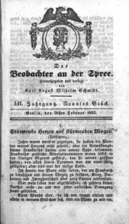 9. Stück, 28. Februar 1853