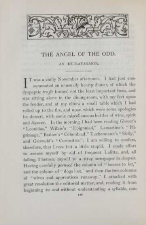 The angel of the odd