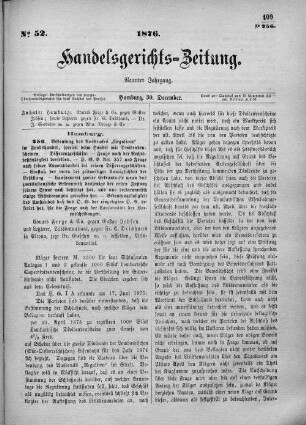 No. 52. 30. Dezember 1876