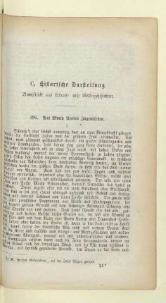 C. Historische Darstellung