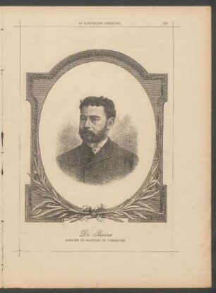 [Retrato de] Dr. Parera, ministro de hacienda de Corrientes