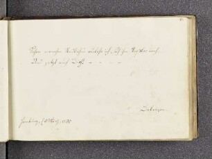 Dalençon. – Hamburg, 08.03.1780
