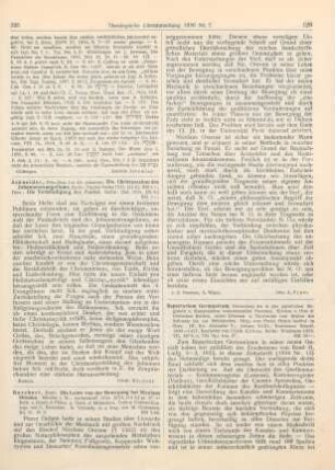 125 [Rezension] Schneider, Johannes, Die Christusschau des Johannesevangeliums