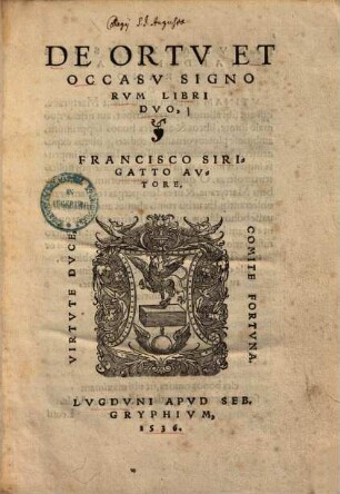 De ortu et occasu signorum : libri duo