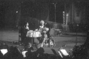 "Eine Nacht in Venedig" von Johann Strauß. Aufführung der Staatsoperette Dresden im Rahmen der Veranstaltungsreihe "Dresdner Sommer". Dresdner Zwinger, 12. Juni 1970