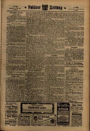 Zweite Ausgabe vom Montag, den 06. Juni 1910.