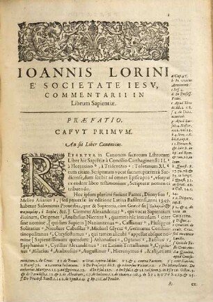 Commentarii in sapientiam