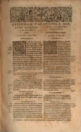 Eis tēn hermēneian tēs theias graphēs epistolōn biblia tessara : = De interpretatione divinae Scripturae Epistolarum libri IV