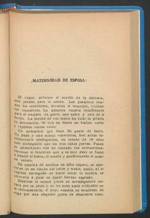¡Maternidad de esposa!