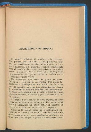 ¡Maternidad de esposa!