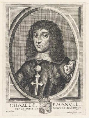 Bildnis des Charles Emanuel de Savoye