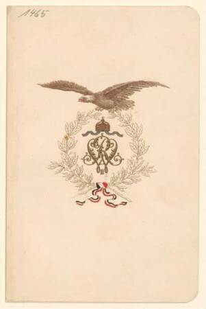 Menükarte : Fest-Mahl zur Geburtstagsfeier Sr. Majestät d. Kaisers u. Königs Wilhelm II., Monopol-Hotel Rosmanith & Schaurté