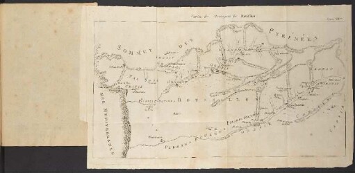Carte VIIme: Partie des Montagnes du Roussillon.