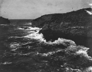 Die Küste bei Belle-Île : Blick auf die Küstenformation bei Belle-Île