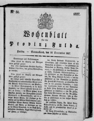 Nr. 50, Ausgabe vom 16. Dezember 1837
