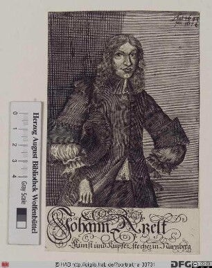 Bildnis Johann Azelt (Atzelt)